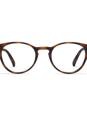 Look Optic Abbey Round Blue Light Glasses LK108- +1.50 47/20/145 Tortoise Reader
